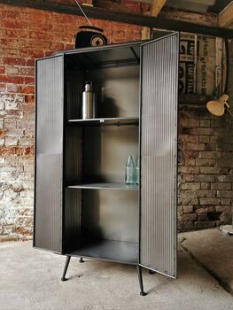 Xl Art Deco Style Storage Cabinet, 2 of 4