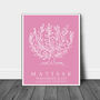 Pink Matisse Tree Art Print, thumbnail 2 of 4