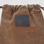 Large Waxed Canvas Foraging Pouch, thumbnail 5 of 6