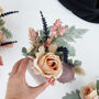 Floral Pocket Square Wedding Flowers, thumbnail 8 of 12