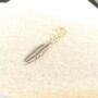 Sterling Silver Feather Charm, thumbnail 2 of 5