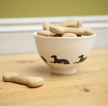 Deep Footed Bowl With Dog Designs, 3 of 8