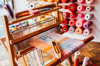 Learn To Weave A Scarf Or Cushion Experience, 3 of 6
