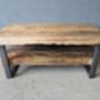 Industrial Reclaimed Coffee Table Tv Unit 008, thumbnail 2 of 3