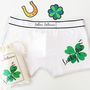 'Lucky Pants', Personalised Men's Pants, thumbnail 1 of 5