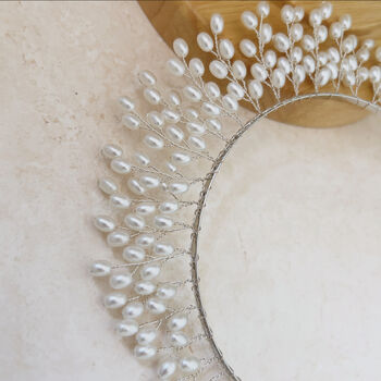 White Pearl Headband, 5 of 5