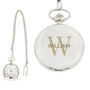 Engraved Initial Pocket Watch, thumbnail 3 of 3