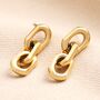 Stainless Steel Paperclip Drop Earrings, thumbnail 1 of 7