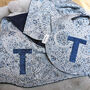 Liberty New Baby Starry Blanket And Bib Gift Set, thumbnail 3 of 6