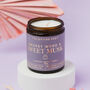 Smokey Wood And Sweet Musk Soy Wax Candle – Luxury Amber Jar Candle, thumbnail 3 of 8