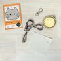 You're The Cats Whiskers! Mini Matchbox Cross Stitch Kit, thumbnail 9 of 12