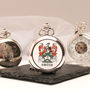 Mechanical Pocket Watch With Coat Of Arms, thumbnail 1 of 5