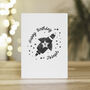 Personalised Kids Birthday Card With Rocket In Space, thumbnail 2 of 2