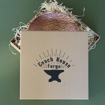 Personalised 7th Anniversary Large Copper Bowl, 7 of 10