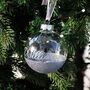 Personalised Glitter Glass Bauble, thumbnail 6 of 12