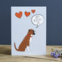 Boxer Valentine's Day Card, thumbnail 2 of 2