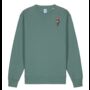 Organic Cotton Embroidered Parrot Sweatshirt, thumbnail 7 of 12