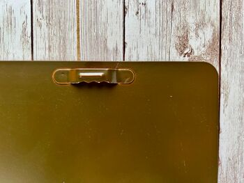 French Metal Kitchen Sign Red Cuisine Wall Plaque 52cm, 5 of 9