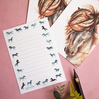 Inky Horse Luxury Postcards, 8 of 12
