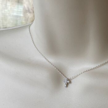 Personalised First Holy Communion Crystal Cross Necklace, 3 of 3