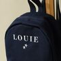 Personalised Name And Star Toddler Backpack, thumbnail 3 of 5