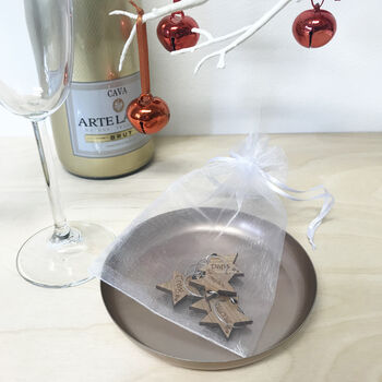 Personalised Five Star Wine Glass Charms, 5 of 12