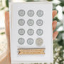 Personalised Lucky Sixpence For Your Shoe Wedding Card, thumbnail 1 of 3