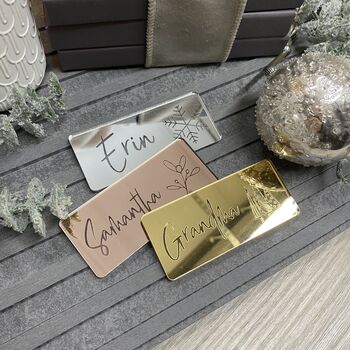 Personalised Christmas Place Setting | Rose Gold, 9 of 11
