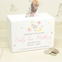 Personalised Welcome To The World Baby Money Box, thumbnail 1 of 4