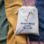 Soft Cotton Muslin Throw Blanket And Cotton Bag, thumbnail 9 of 10