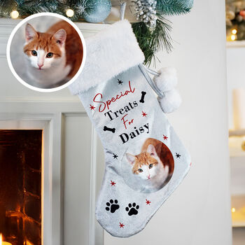Personalised Dog Photo Christmas Stocking Gift, 3 of 4