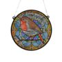 Robin Appear Stained Glass Effect Suncatcher, thumbnail 4 of 7