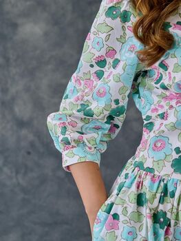 Pastel Floral Maxi Dress, 2 of 5
