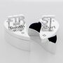 Silver Plated Baby First Tooth And Curl Heart Gift Set, thumbnail 3 of 4