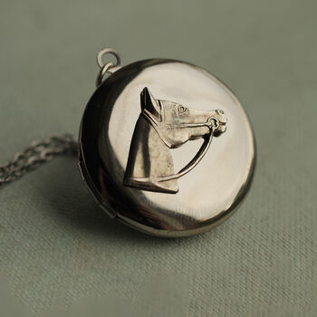 Silver Horse Personalised Locket, 12 of 12
