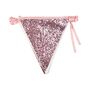 Pink Glitter Party Bunting, thumbnail 5 of 7