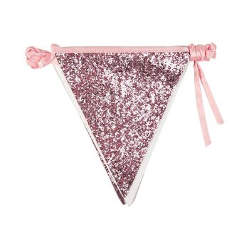 Pink Glitter Party Bunting, 5 of 7