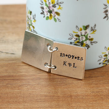 First Home Pewter Keepsake Gift Mini Folding Card, 3 of 6