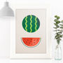 Watermelon Giclée Art Print, thumbnail 1 of 2