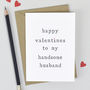 Husband Or Wife Valentines Card, thumbnail 2 of 3