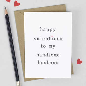 Husband Or Wife Valentines Card, 2 of 3