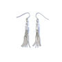 Sterling Silver Tassel Earrings, thumbnail 1 of 4