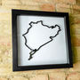 Framed 3D Nürburgring Circuit Limited Edition, thumbnail 2 of 2