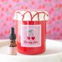 Cherry Jam Jar Oil Burner And Wax Warmer, thumbnail 2 of 4