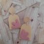 Abstract Shape Dangle Earrings, thumbnail 3 of 4