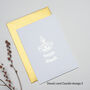 Happy Diwali Card In Gold Foil, thumbnail 4 of 8