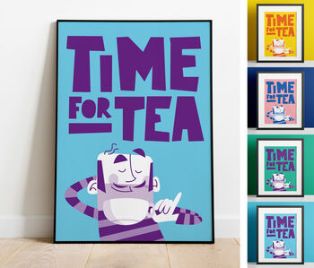 Time For Tea Kitchen Print, 2 of 8