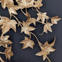 Gold Glitter Trailing Ivy Garland, thumbnail 2 of 2