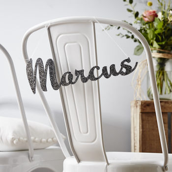 Personalised Wedding Chair Sign, 6 of 11