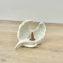 White Angel Wing Incense Cone Holder Remembrance Gift, thumbnail 1 of 9